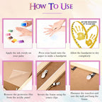 CLUSIVC Father’s Day Presents DIY Handprint Craft Kit - Image 4