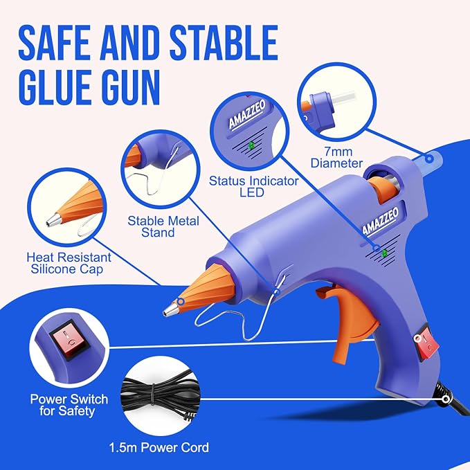 Hot Glue Gun and Sticks Set 40pcs - Image 3
