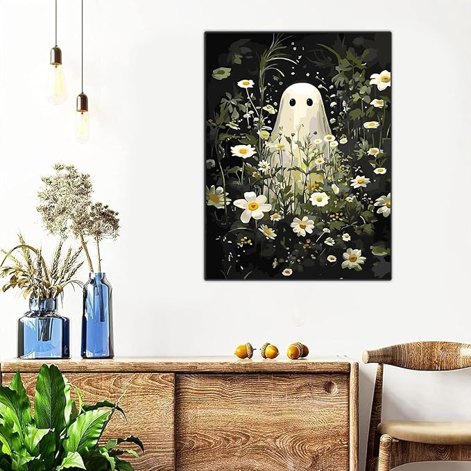 Halloween Framed Paint by Numbers Kits - Image 4