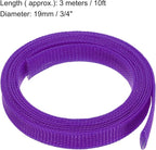 uxcell Expandable Sleeving, 1 3/16-inch 10ft Cable Sleeve - Image 3