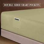 Elegant Comfort Luxurious 1500 Premium Hotel Quality Microfiber 4-Piece Sheet - Image 5