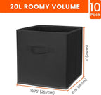 Criusia Storage Cubes, 11 Inch Clothes Storage Bins - Image 2