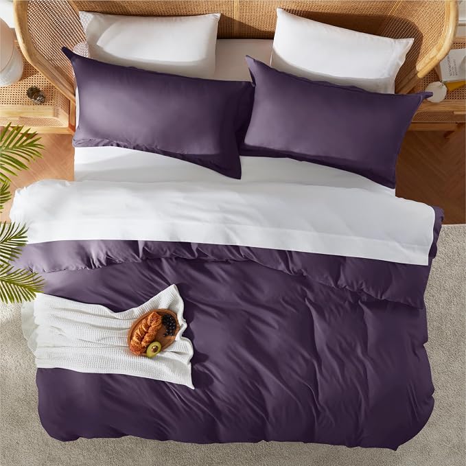 Nestl Purple Duvet Cover Queen Size - Image 5