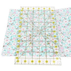 Acrylic Quilting Ruler 6.5" x 12" Fabric Cutting Ruler - Image 3