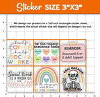 MAIANEY Social Worker Sticker – Motivational Vinyl Decals - Image 4