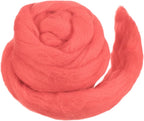 MECCANIXITY Wool Roving Yarn Soft Felting Wool 50g/1.76oz Pure Chunky Roving by MECCANIXITY