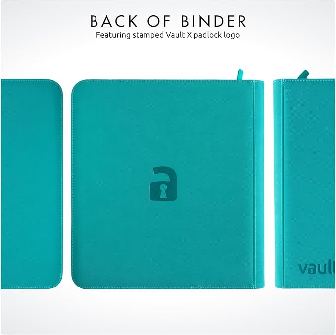 Vault X 12 XL Pocket Zip Binder, 624 Cards, Exo-Tec Material, 26 Side-Loading - Image 8