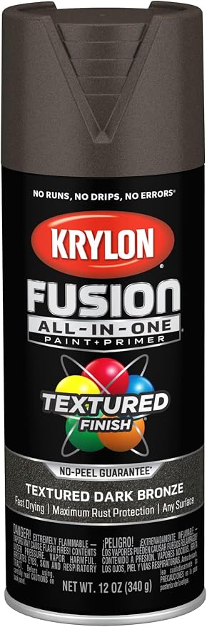Krylon Fusion All-in-One, Dark Bronze, 12 oz by Krylon%C2%AE