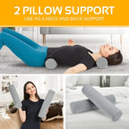 AllSett Health 2 Pack Neck Roll Cervical Pillow - Image 6