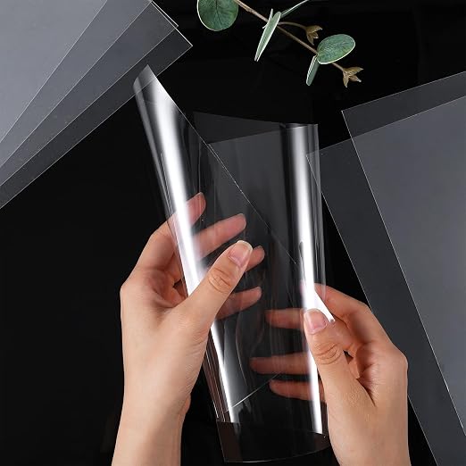 10PCS Clear Plastic Sheets Clear PVC Flexible Plastic Board Sheet | 8.25 x - Image 6