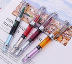 Lanxivi 4 x Yongsheng 3008 Fountain Pen Upgrated Fine Nib, Piston Filling - Image 3