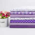 7Pcs 20" x 20" Cotton Fabric DIY Making Supplies Quilting Patchwork Fabric Fat by Antetek