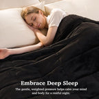 Sivio Weighted Blanket for Adult, 15 lbs Sherpa Heavy Throw - Image 2