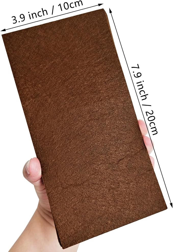 Jtnohx Self Adhesive Felt Sheets, Sticky Fabric Square - Image 3