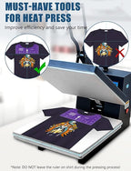 Vowlove Tshirt Ruler Guide Set for Cricut, Shirt Measure Ruler Centering Tool - Image 6