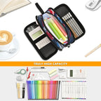 Sports Racing Cars Pencil Case Box Boys Girls Large Pencil Pouch Zipper - Image 2
