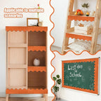 70Ft Shine Orange Bulletin Board Borders，Scalloped Poster Boards Decorations - Image 4