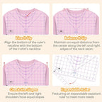 HTVRONT Tshirt Ruler Guide for Heat Press, Vinyl Alignment, Center Design | For - Image 4