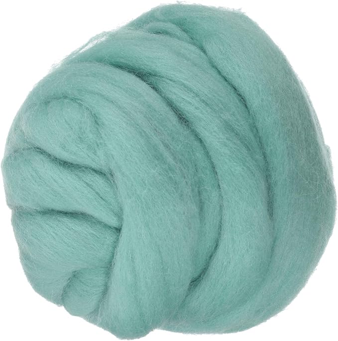 PATIKIL Wool Roving Yarn, 80G/2.82OZ Soft Felting Wool Pure Chunky Roving Yarn by PATIKIL