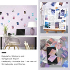 600 Pieces Washi Sticker Set, 12 Set Scrapbooking Diary Planner Album Diary - Image 5