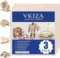 3 Pack Basswood Sheets 1/8"x12"x12", 3mm Basswood by VKIZA