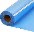 RENLITONG Sky Blue Iron on Vinyl 12Inch by 13ft Roll Heat Transfer Vinyl by RENLITONG
