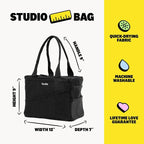 Soolla Studio Bag: Art Supply Storage Organizer & Pottery Tool Bag, Washable - Image 8