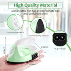 Honoson Mini Craft Iron Mini Heat Press Small Iron 3.93 x 2.36 x 2.76 in - Image 2