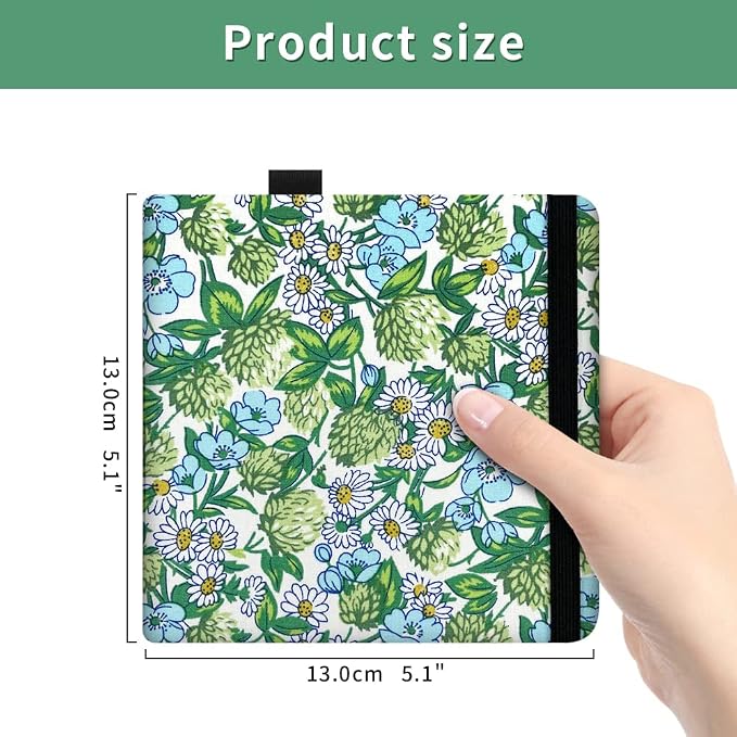 5x5 Handy Portable Handmade Cloth Fabric Hardcover Sewing Binding Travel - Image 2