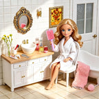 DIYDEC 92Pcs Dollhouse Mini Jewelry Storage Case Cosmetic Hand Bag Miniature - Image 2