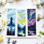 ACRNIGHEET 6PCS Cross Stitch Bookmark Kit - Image 5