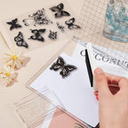 PH PandaHall Acrylic Stamp Block 5.9x6.1" Perfect Positioning Stamping Clear - Image 6