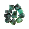 ColouredRocks 10pcs. Emerald Crystals, Raw Stones, Rough Gemstones, Jewelry by ColouredRocks