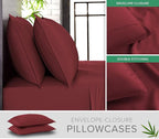King Pillowcases by Pure Bamboo, Genuine 100% Organic Viscose Derived from - Image 4