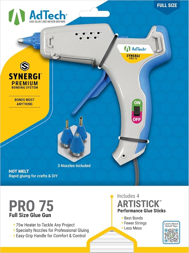 AdTech Pro 75 Full Size Hot Glue Gun Kit by AdhesiveTechnologies