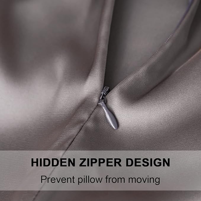 Mulberry Silk Pillowcase for Hair and Skin, Standard Size Cooling Silk Pillow - Image 2