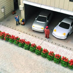 Woohome 6 PCS Static Grass Model Flower Cluster Model Grass Tufts Set - Image 7