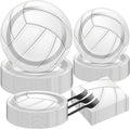 Qyeahkj 50 Guests Volleyball Plates and Napkins Party Supplies Volleyball by Qyeahkj