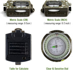 Eyeskey Multifunctional Tactical Survival Military Compass - Image 2