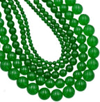 AD Beads Natural Gemstone Round Loose Beads 15" by ADBeads