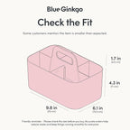 BLUE GINKGO Stackable Organizer Caddy, Made in Korea | Portable. Adjustable. - Image 3