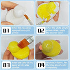 100ml Air Dry Clay Glaze, Air Dry Clay Varnish Can Not Only Used to Prevent - Image 3