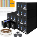 Card Storage Box, 10800+ Trading Card Storage 1950+ Toploader Card Storage Box by HIMOMO