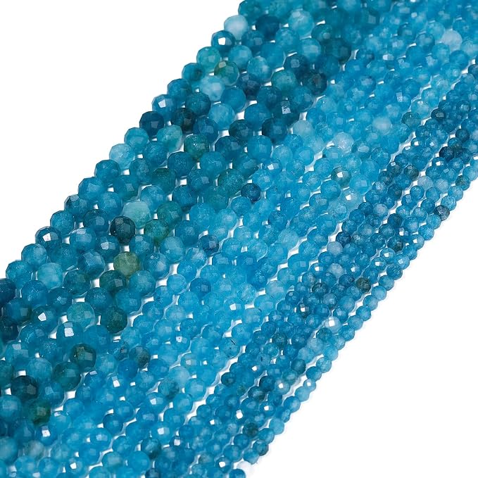3mm 120pcs Apatite Stone Tiny Gemstone Beads - Image 8