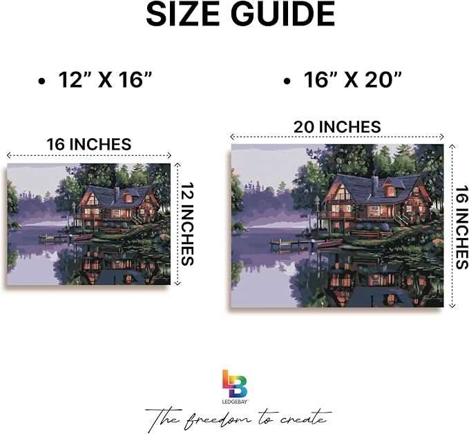 Ledgebay DIY Paint by Numbers Kit - Image 5