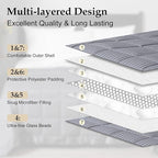 downluxe Weighted Blanket Queen Size, 15 lb Weighted Blanket - Image 4