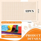 IONTACH 9" X 12" Felt Fabric Sheets 1.6mm Thick | Soft Felt - Image 3