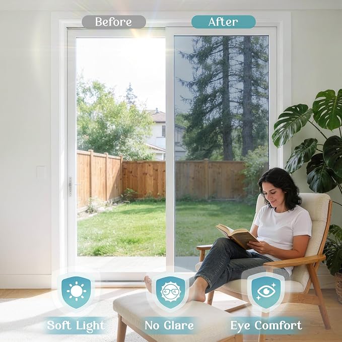 Haton Window Privacy Film One Way Window Tint - Image 8