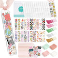 180 Pcs Acrylic Bookmark Blanks- 20 Set Bookmark Making Kit by yoppix