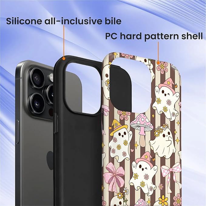 Case for iPhone 14 Pro Max, Scratch Resistant Hybrid Double Layer Hard - Image 2